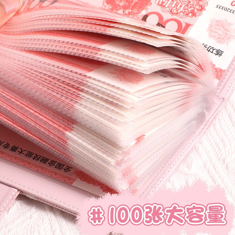 Password Lock For Saving Money, Internet Celebrity, Large Capacity For Storing Cash, Banknotes, Commemorative Banknotes, Money-Saving Book, Storage Album - Image 4